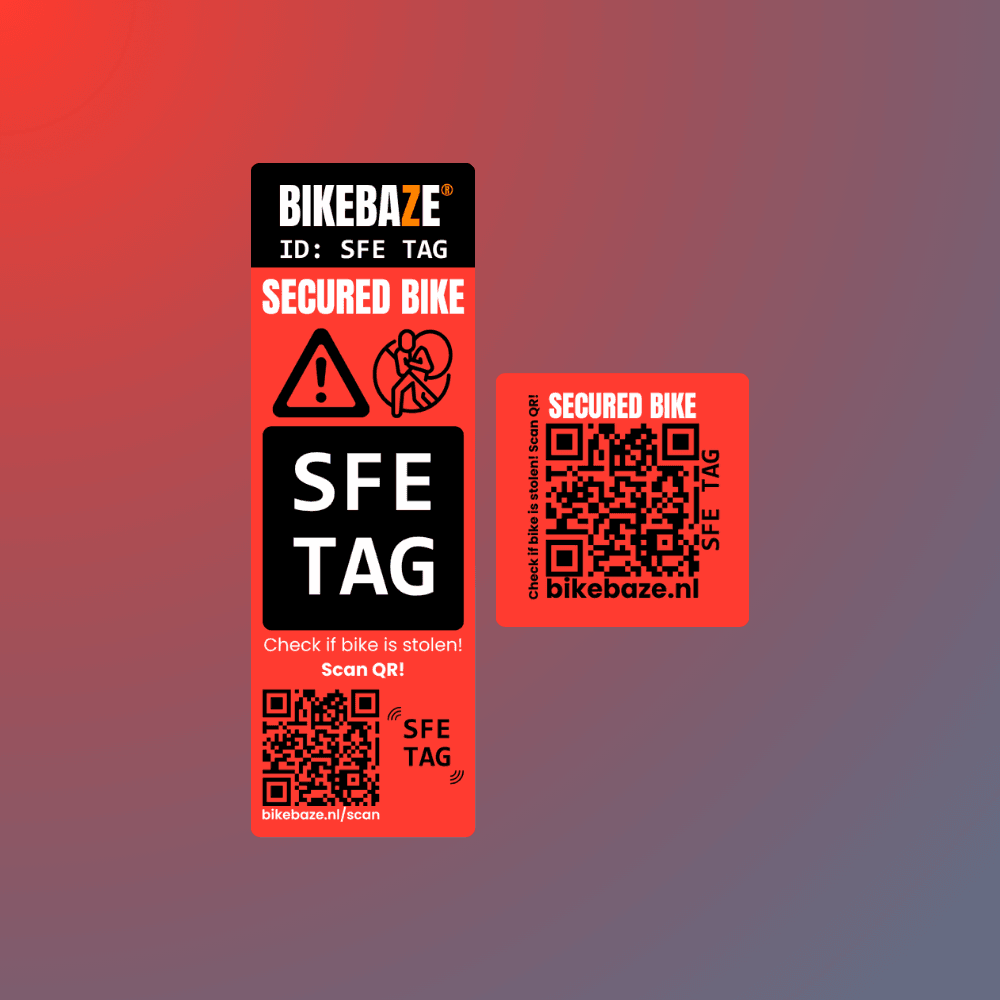 Rode BIKEBAZE SafeTag productafbeelding
